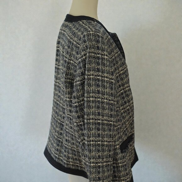 Talbots Tweed Jacket – Blue, Fully Lined – NWT – Size 18W - Picture 4 of 16